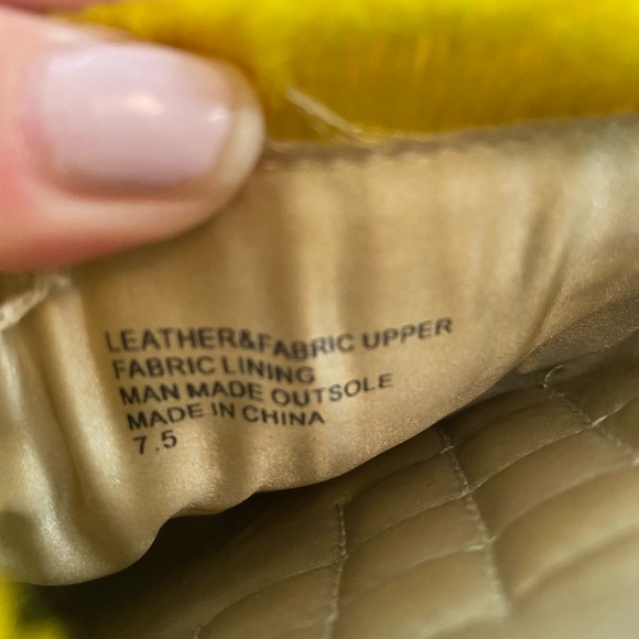 Birdies Yellow Mules - Picture 3 of 4